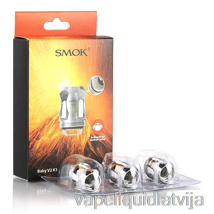 Smok Tfv8 Baby V2 Rezerves Spoles 0.2ohm Baby V2 K1 Quad Coils Vape šķidrums